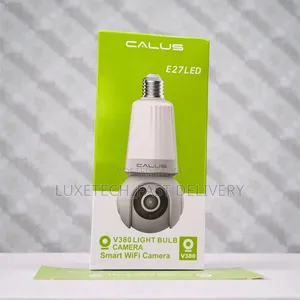 Calus E27 LED V380 WiFi Bulb Camera – Pan-Tilt Security Camera