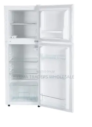 128 Liters Double Door Direct Cool Fridge, White- Rf/174