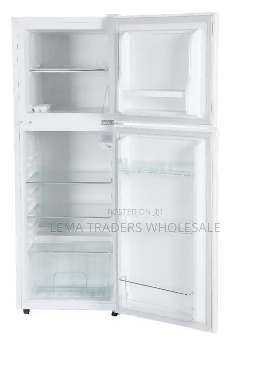 128 Liters Double Door Direct Cool Fridge, White- Rf/174