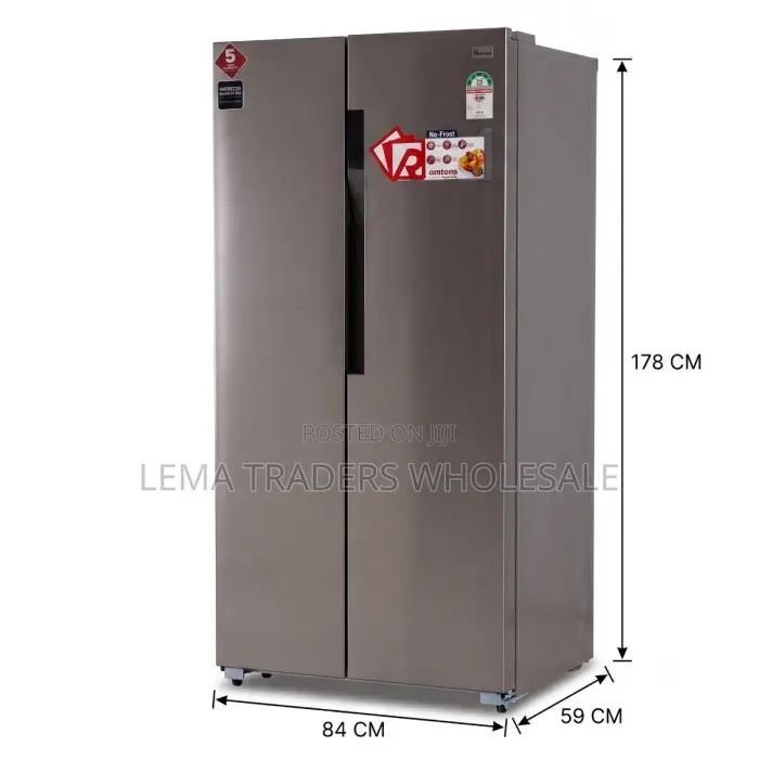 430 Liters Side by Side Led No Frost Fridge- Rf/319