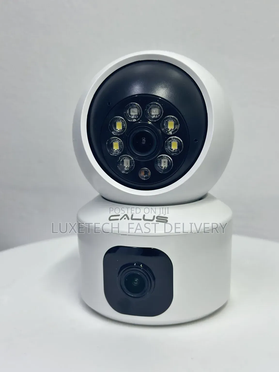 Calus Q7 Max V380 Dual Lens WiFi Camera –1080p With AI Motion Tracking