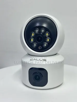 Calus Q7 Max V380 Dual Lens WiFi Camera –1080p With AI Motion Tracking