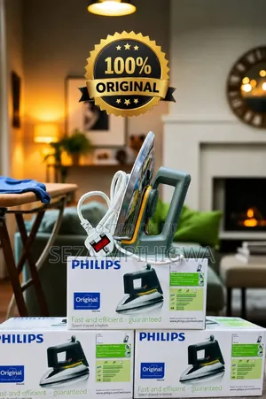 Philips Original Electric Iron – Speed Shaped Soleplate