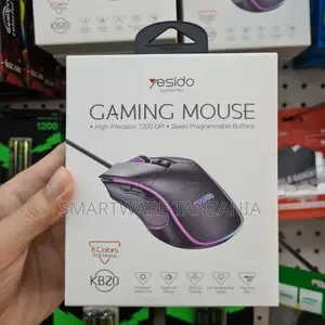 Yesido Gaming Mouse Wired, High-Precision 7200 DPI, Seven Buttons, RGB