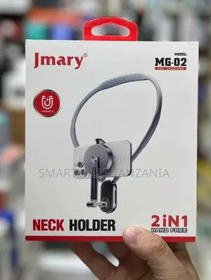 Jmary MG-02 2-in-1 Neck Holder for Smartphones, Magnetic Design