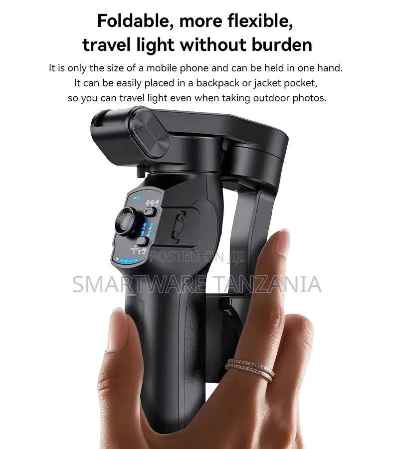 Yesido 3-Axis Gimbal Stabilizer for Smartphones With Tripod Mount