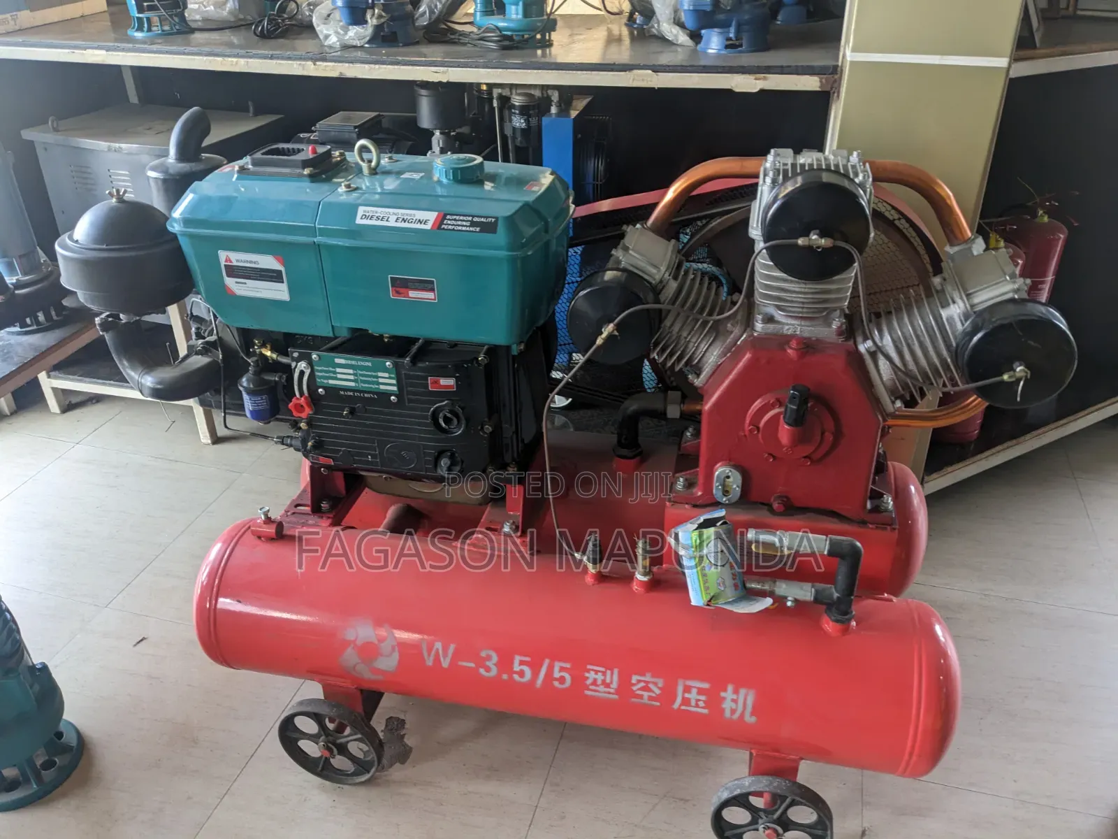 Air Compressor Diesel Engine