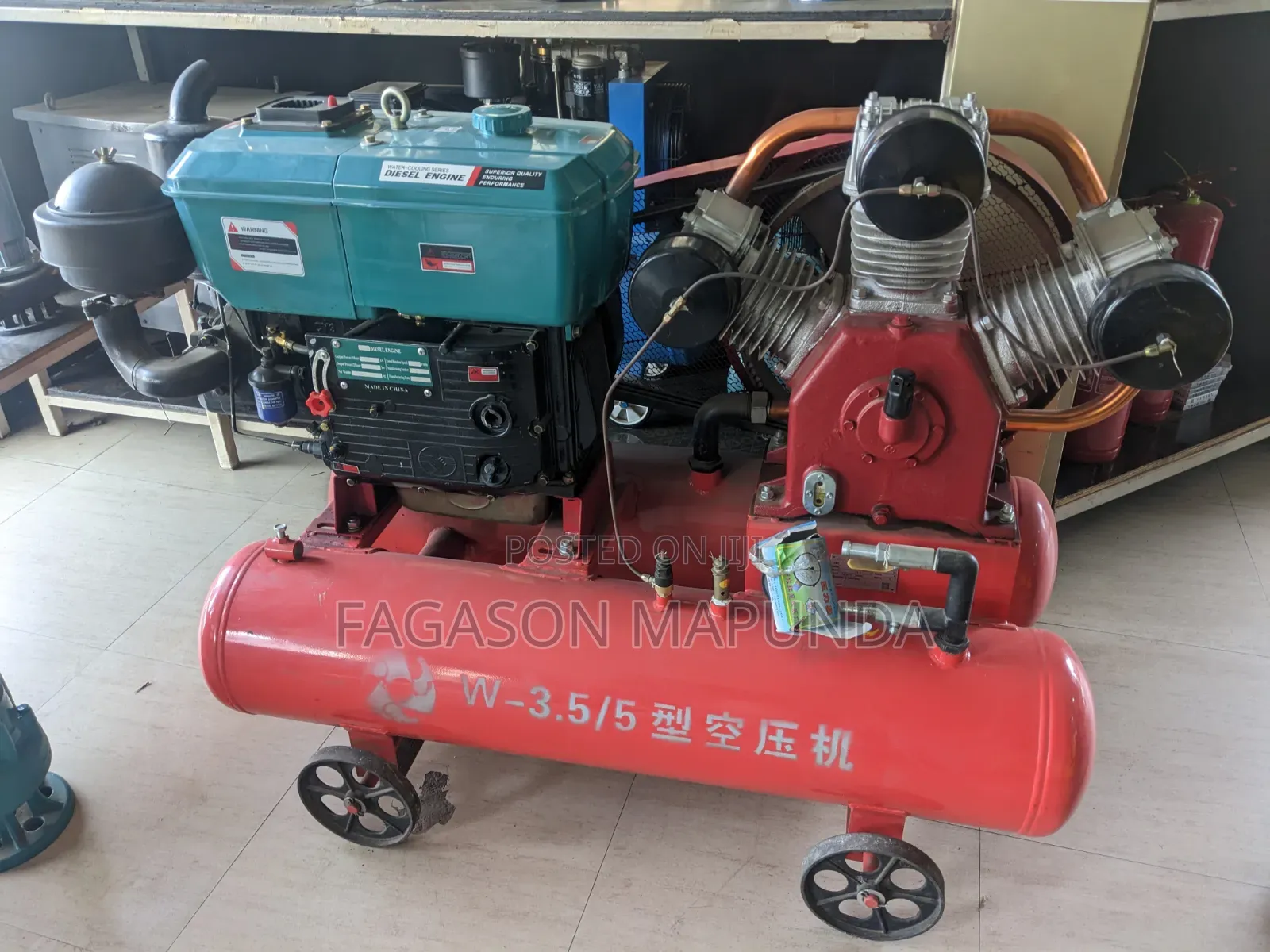 Air Compressor Diesel Engine