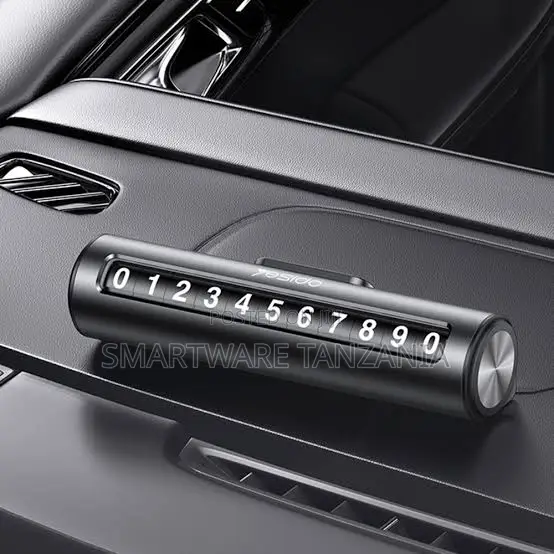Yesido C202 Car Temporary Parking Number Plate, Aluminum, Durable