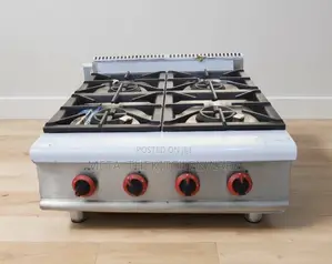 Counter - Top Gas Range Cooker With 4 Burner