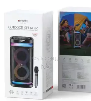 YSW29 Yesido Outdoor Wireless Speaker 40watts Dual 6.5 Inches Speaker