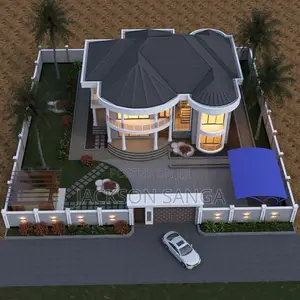 Modern Five-Bedroom House Design