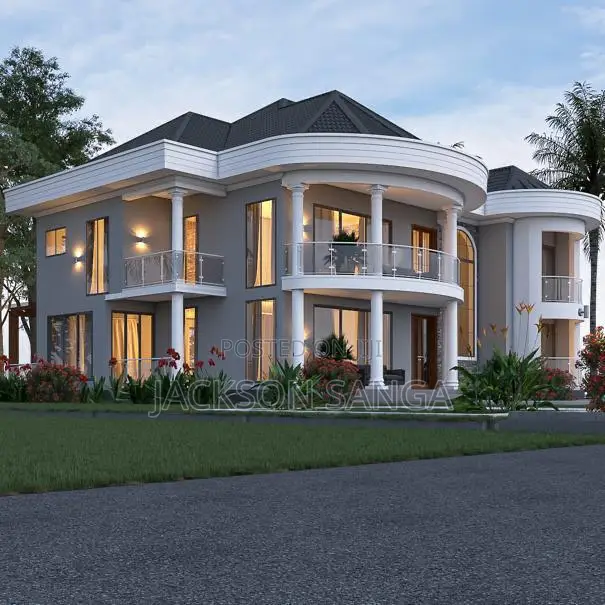 Modern Five-Bedroom House Design