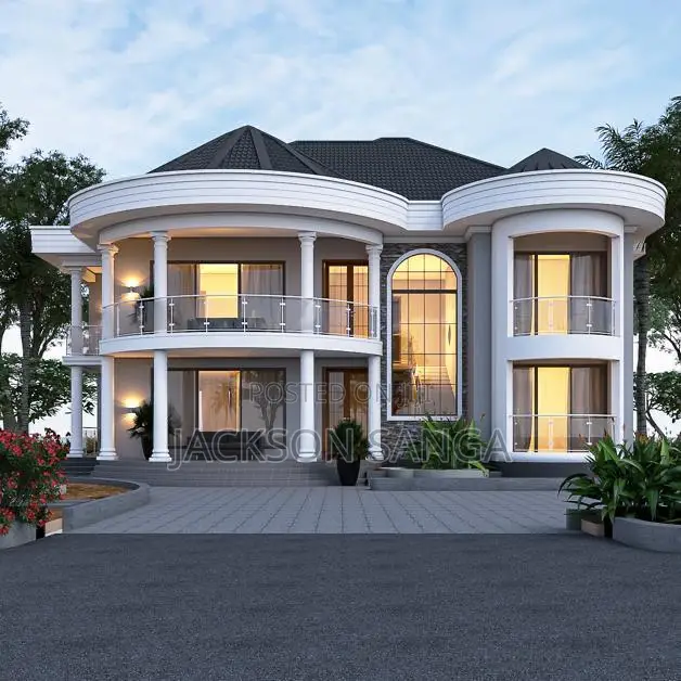 Modern Five-Bedroom House Design