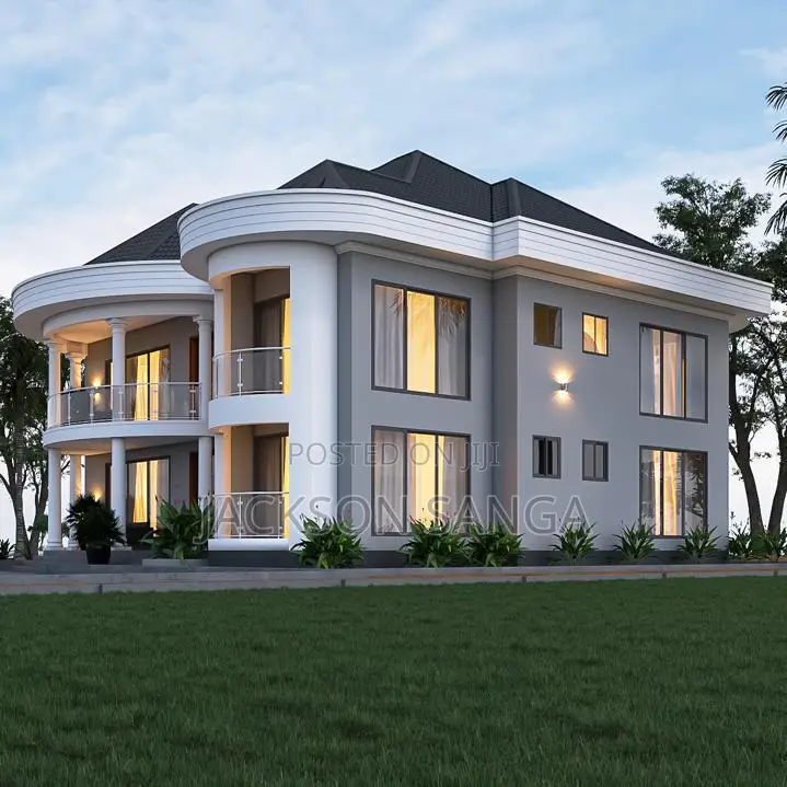 Modern Five-Bedroom House Design