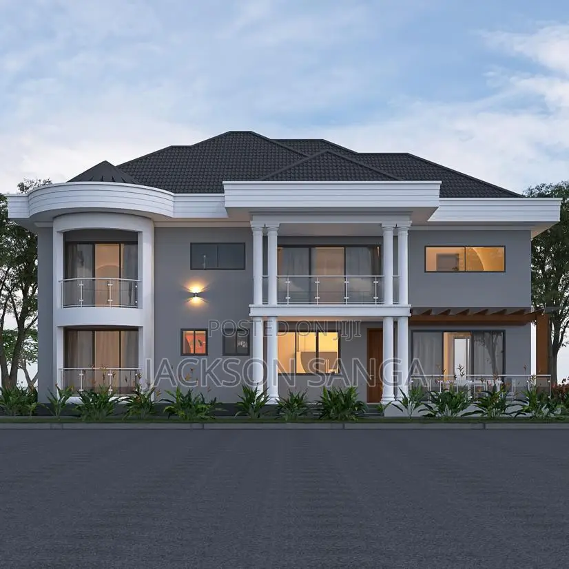 Modern Five-Bedroom House Design