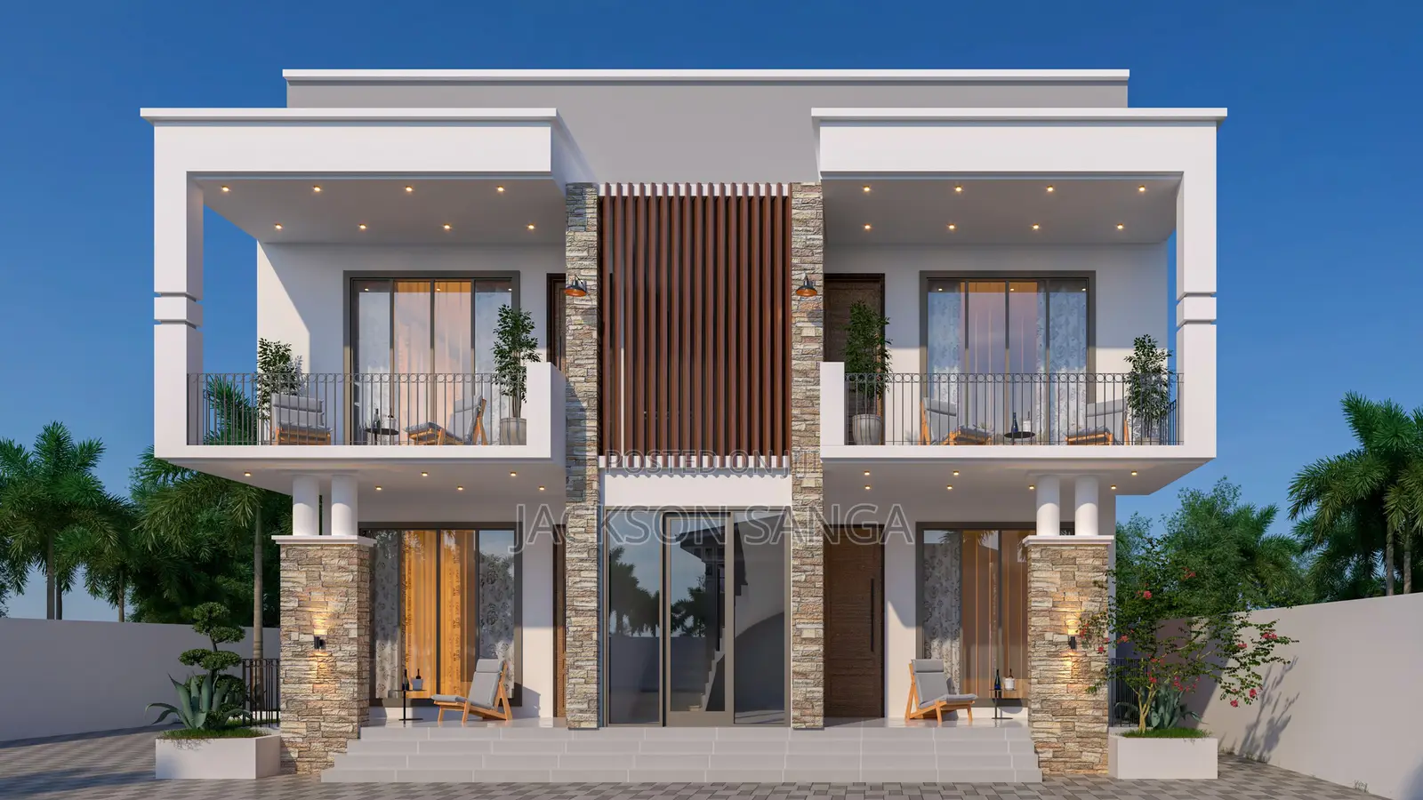 Two-Bedroom Apartment Design