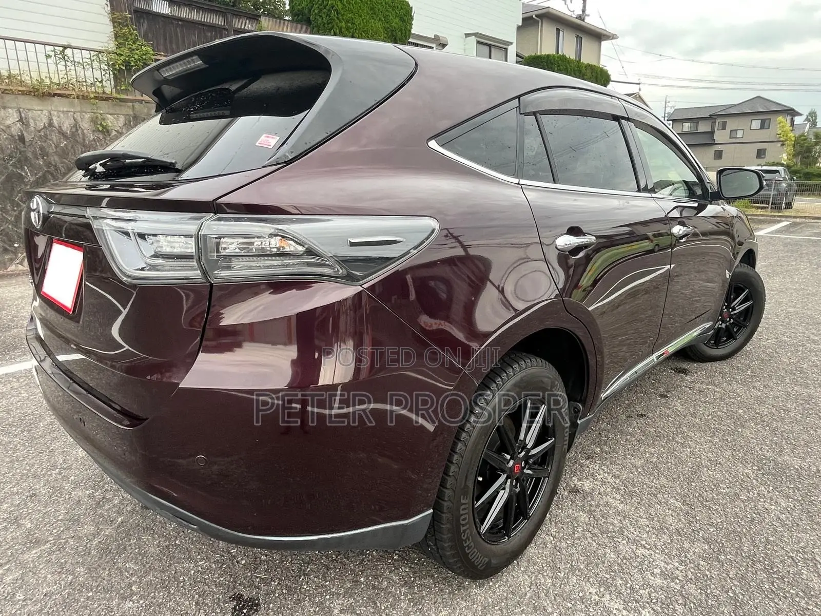 Toyota Harrier 2.0 2016 Burgundy