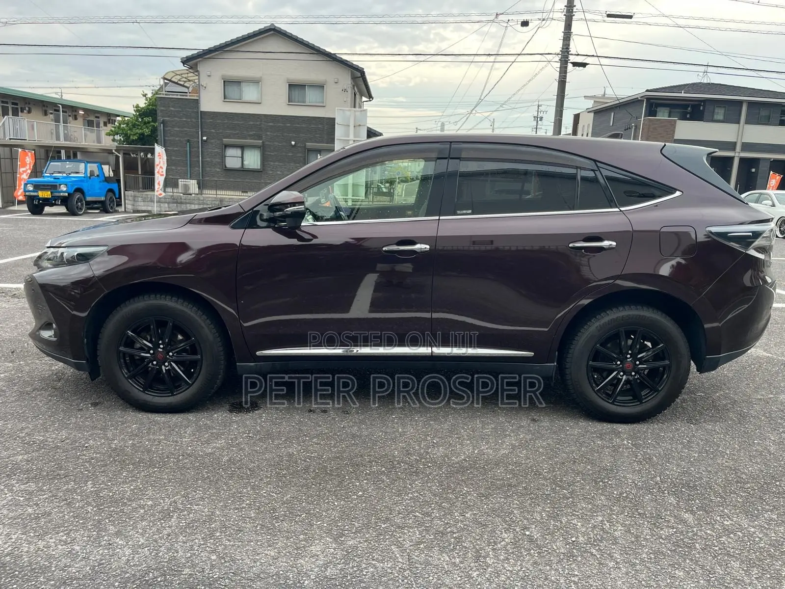 Toyota Harrier 2.0 2016 Burgundy