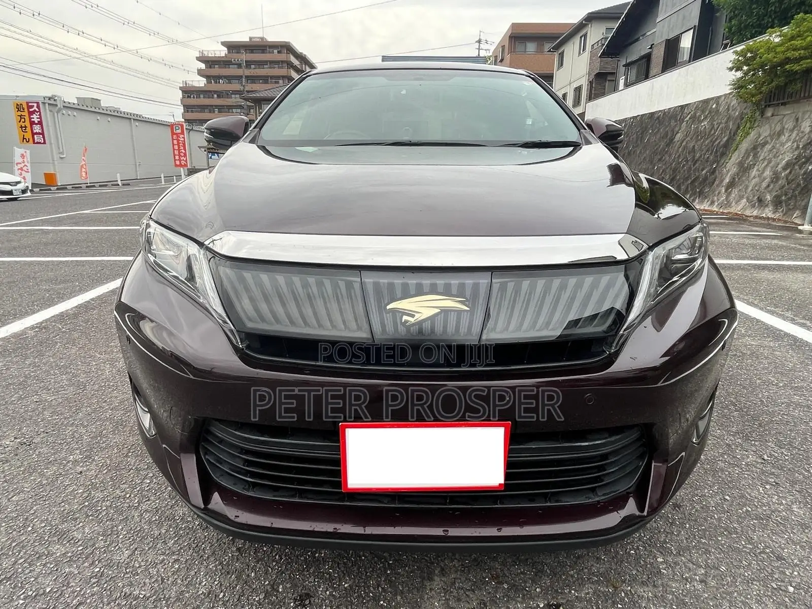 Toyota Harrier 2.0 2016 Burgundy