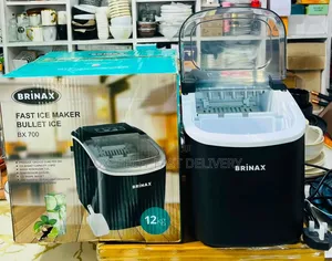 Brinax BX 700 Ice Maker – Portable Countertop Machine Making 12kg/Day