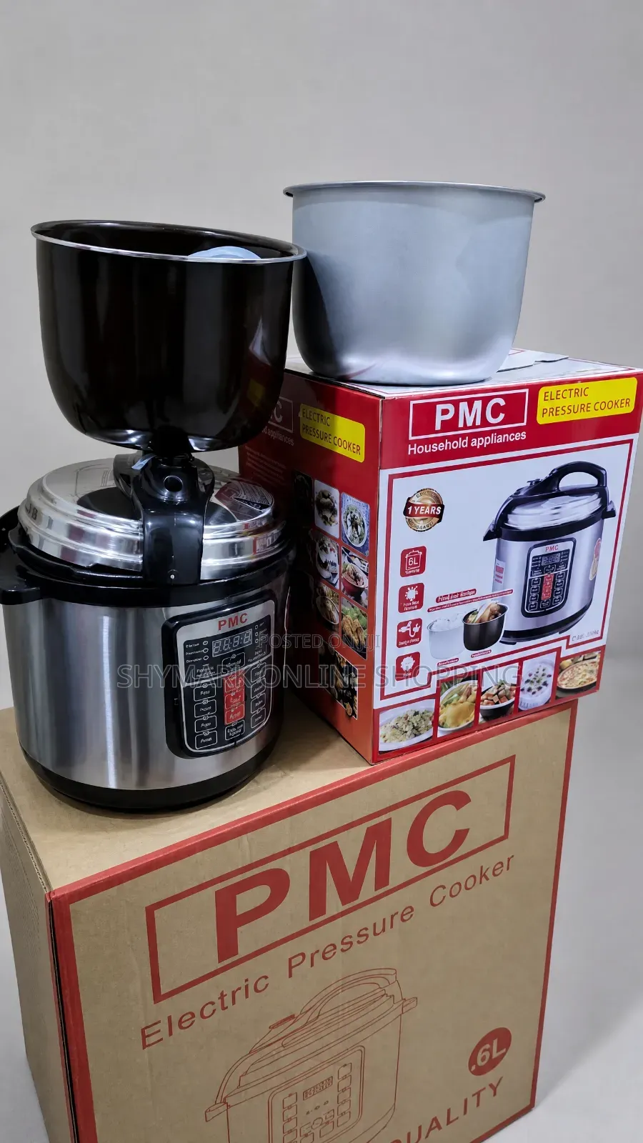 PMC 6L Electric Pressure Cooker (Model PMC-006L)