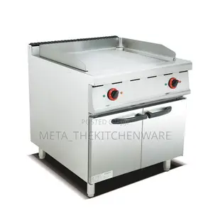 Commercial Electric Griddle With Carbinet