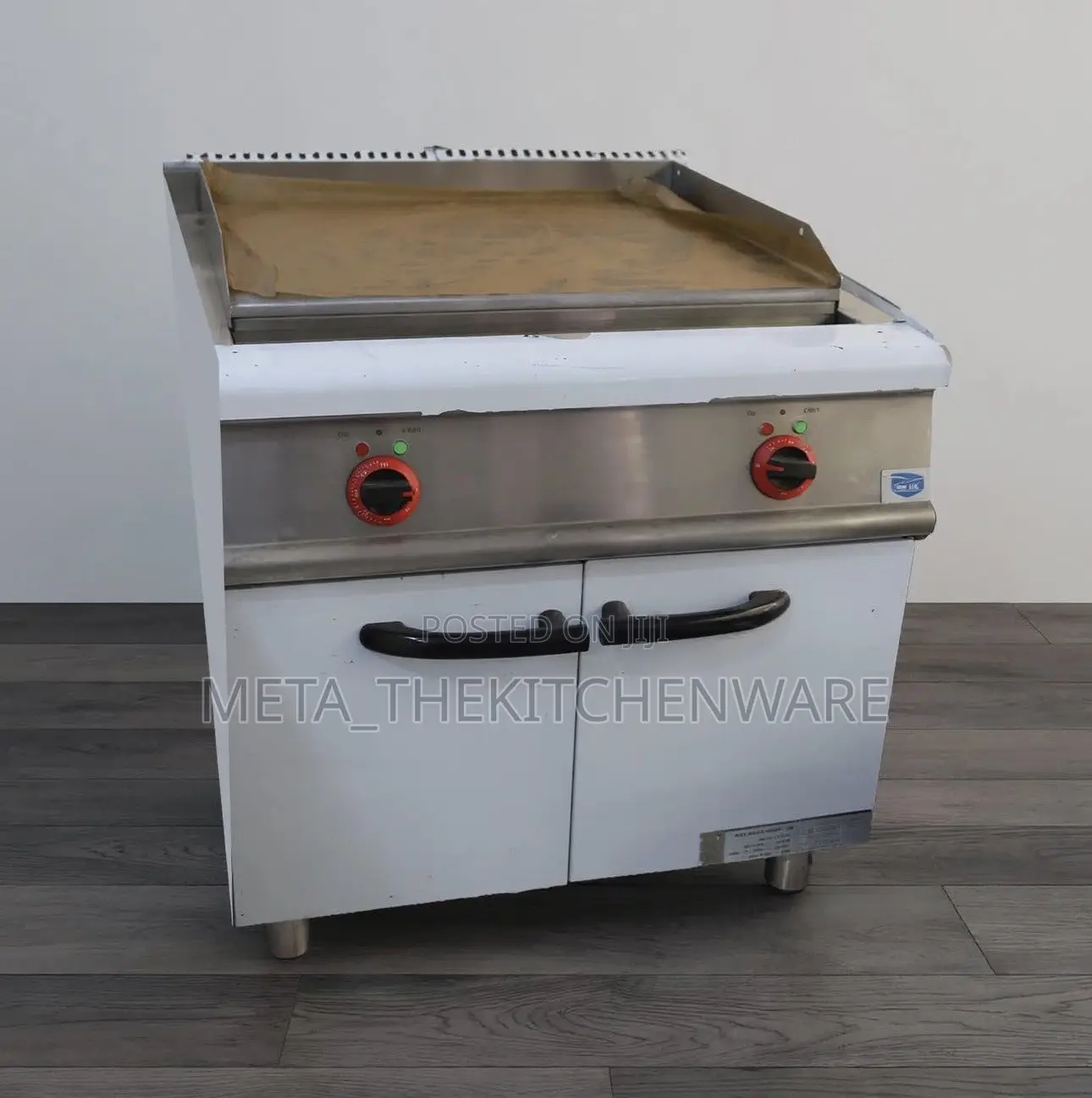 Commercial Electric Griddle With Carbinet