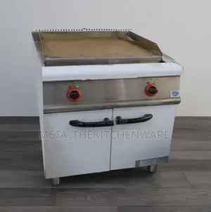 Commercial Electric Griddle With Carbinet