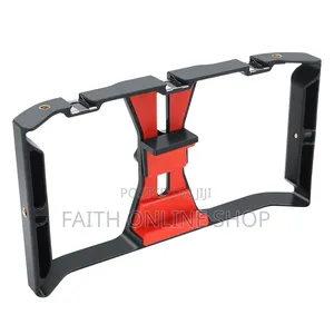 Metal Black Camera and Phone Cage Rig Handle