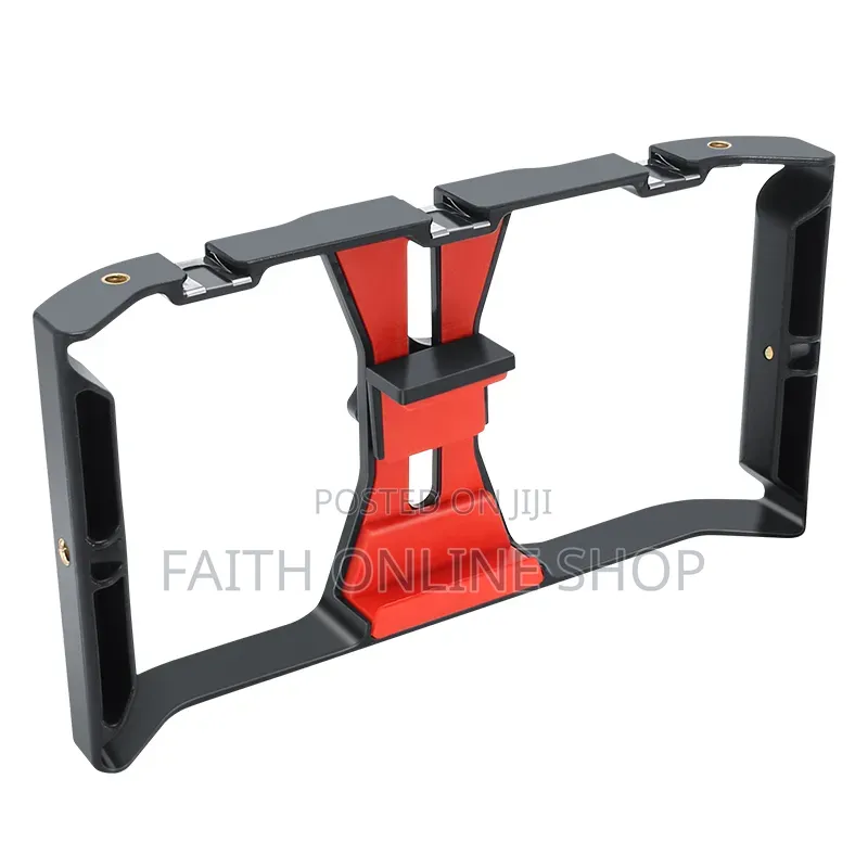 Metal Black Camera and Phone Cage Rig Handle