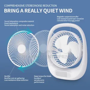 Portable Min Manual Desk Fan Rechargeable