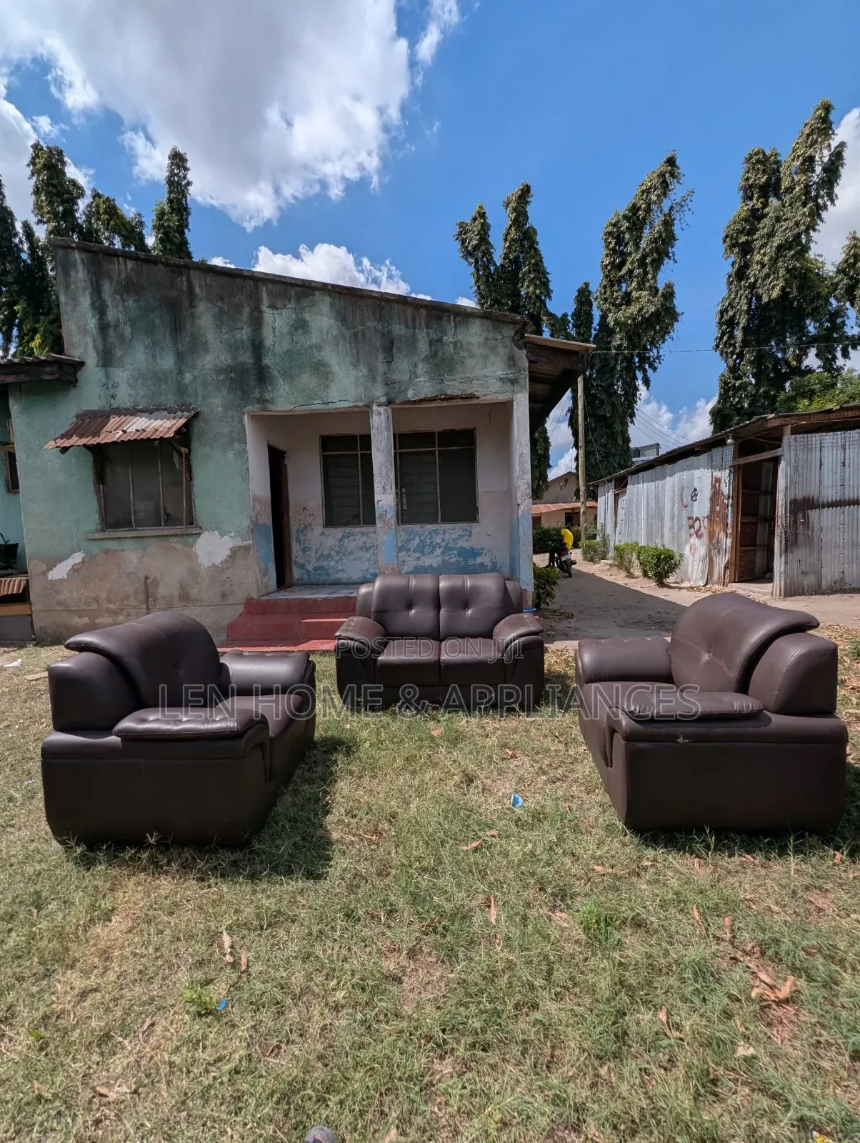 Sofa Leather Set Ya 2:1:1