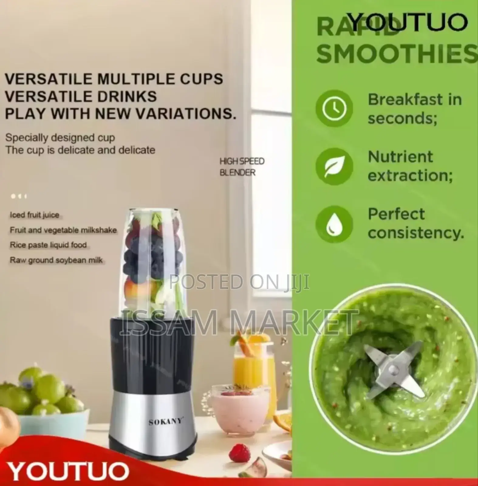 6 in 1 Multipurpose Blender