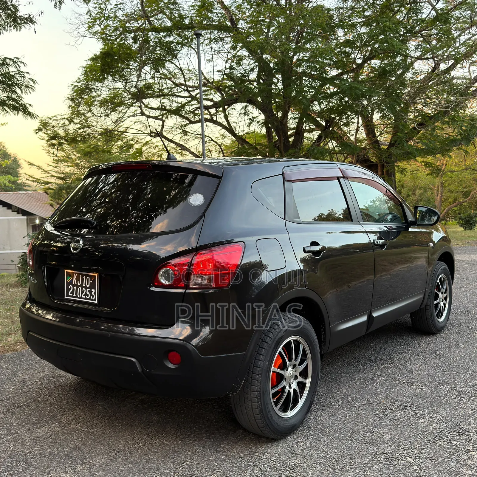 Nissan Dualis 2008 Black