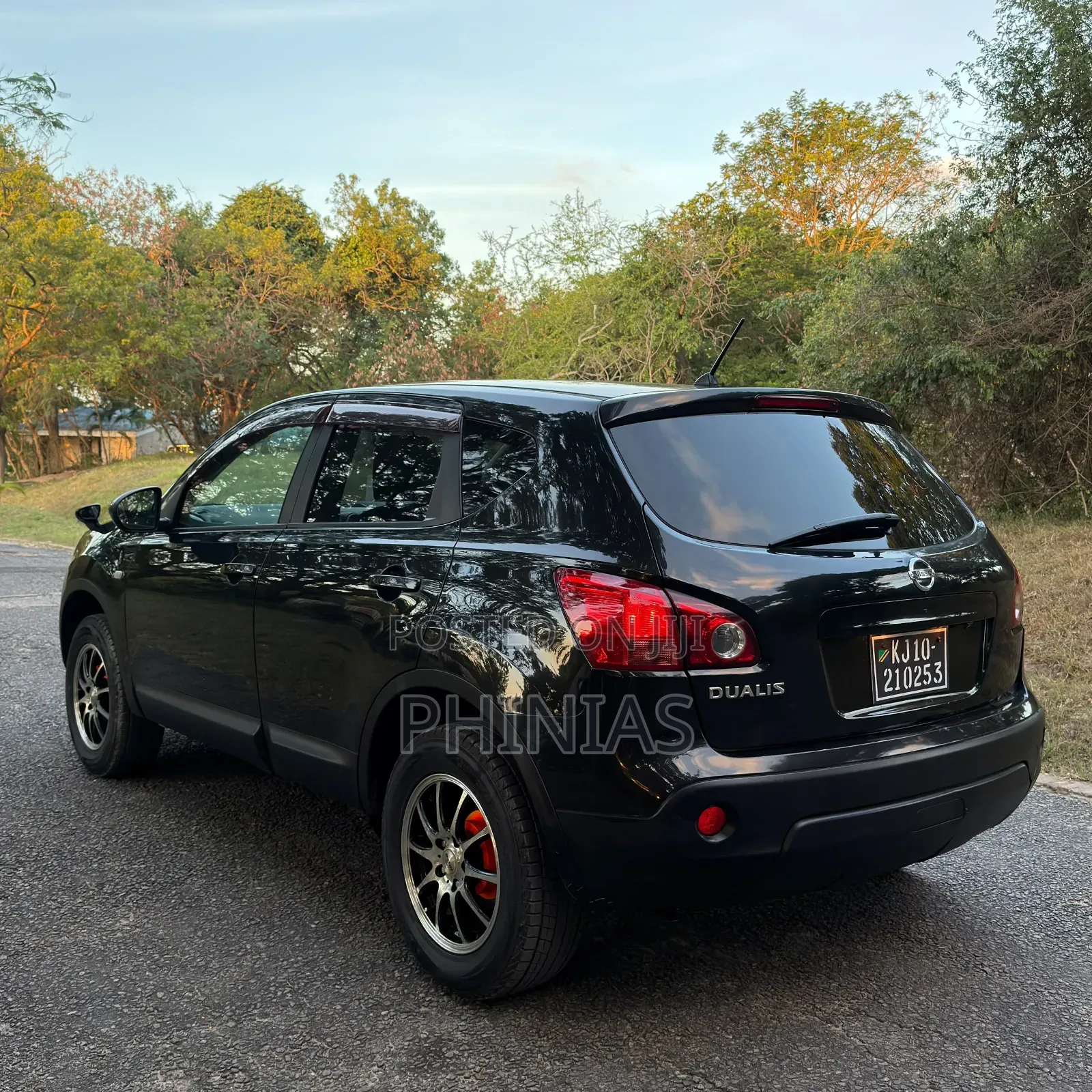 Nissan Dualis 2008 Black