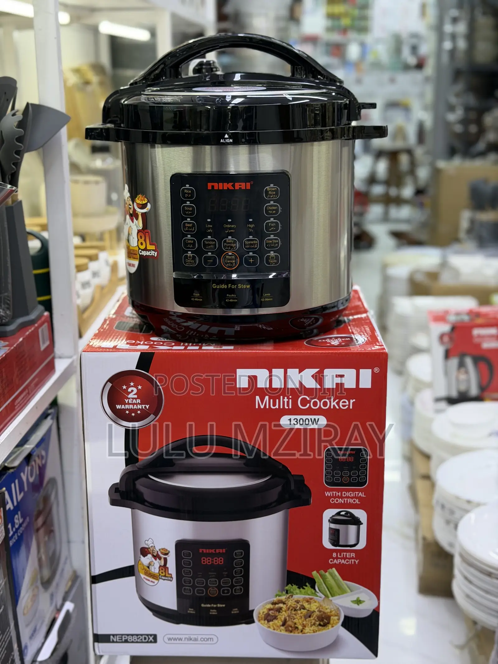 Nikai Pressure Cooker Electric