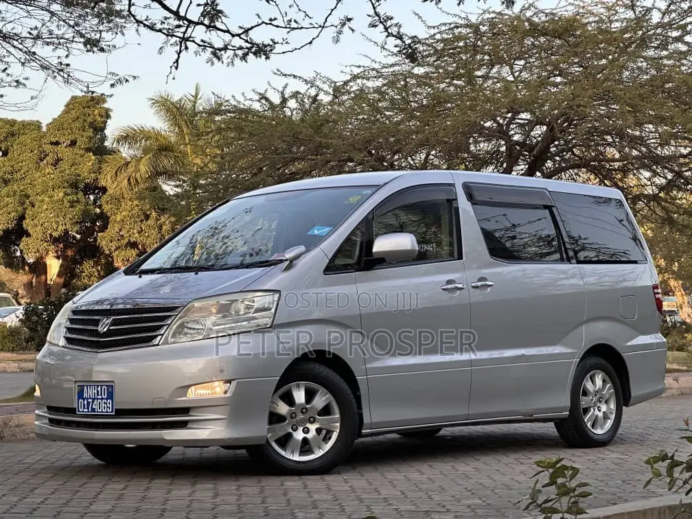 Toyota Alphard 2.4 Petrol AWD 2007 Silver