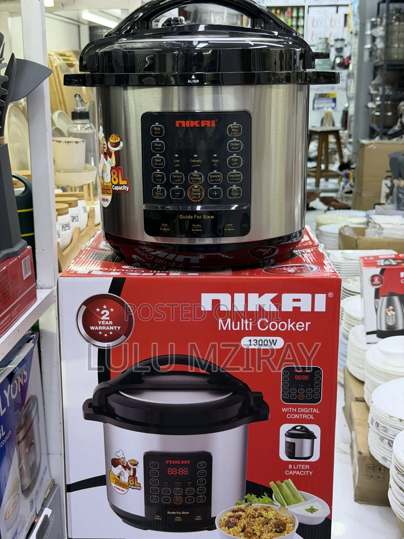 Nikai Pressure Cooker Electric