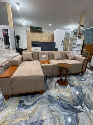 Sofa L Shape Na Coffee Table Yake