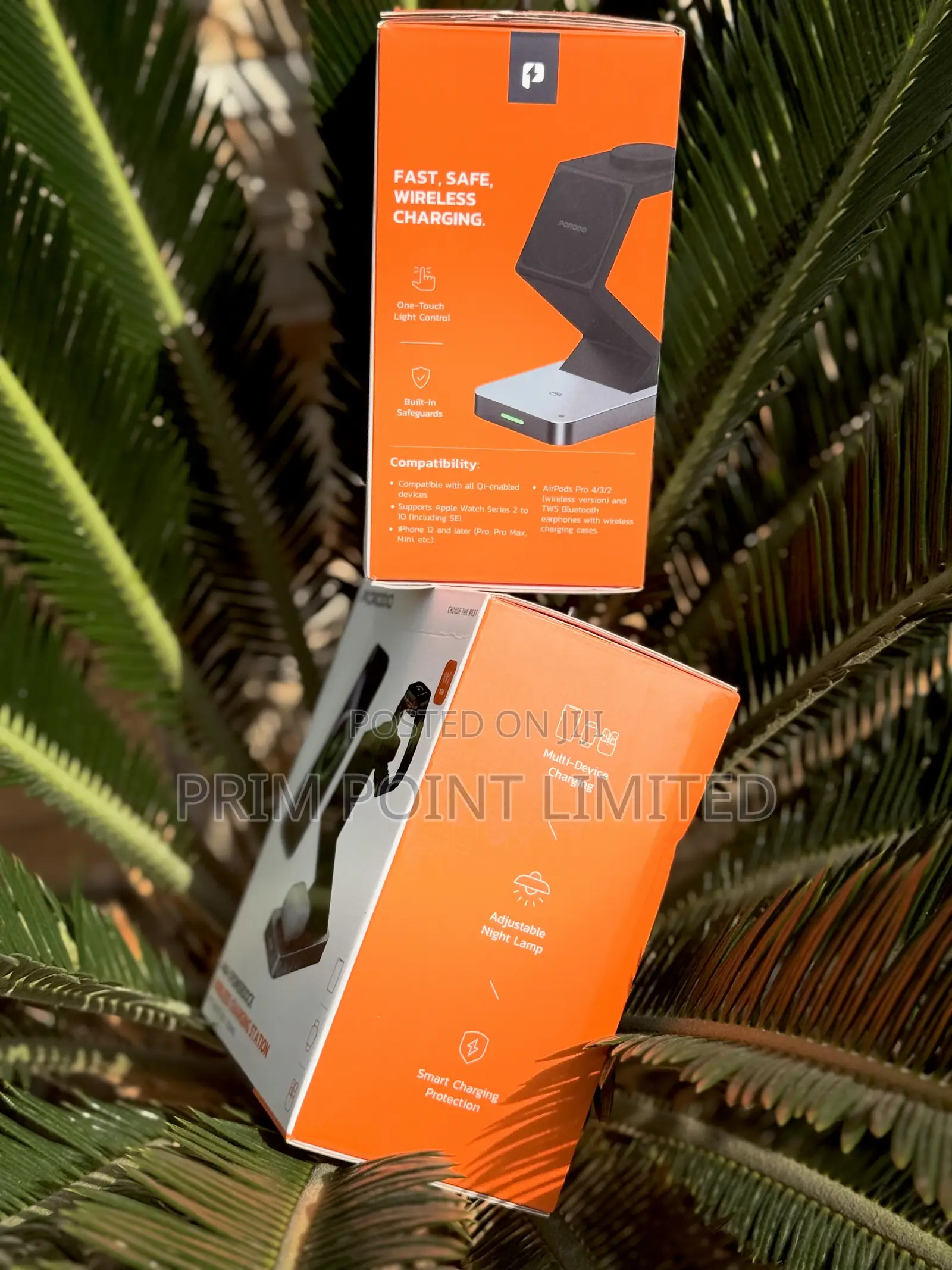 Porodo 4 in 1 Wireless Charger