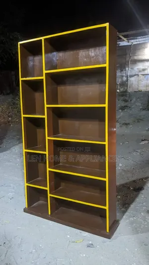 Shoe Rack Color Chocolate and Yellow