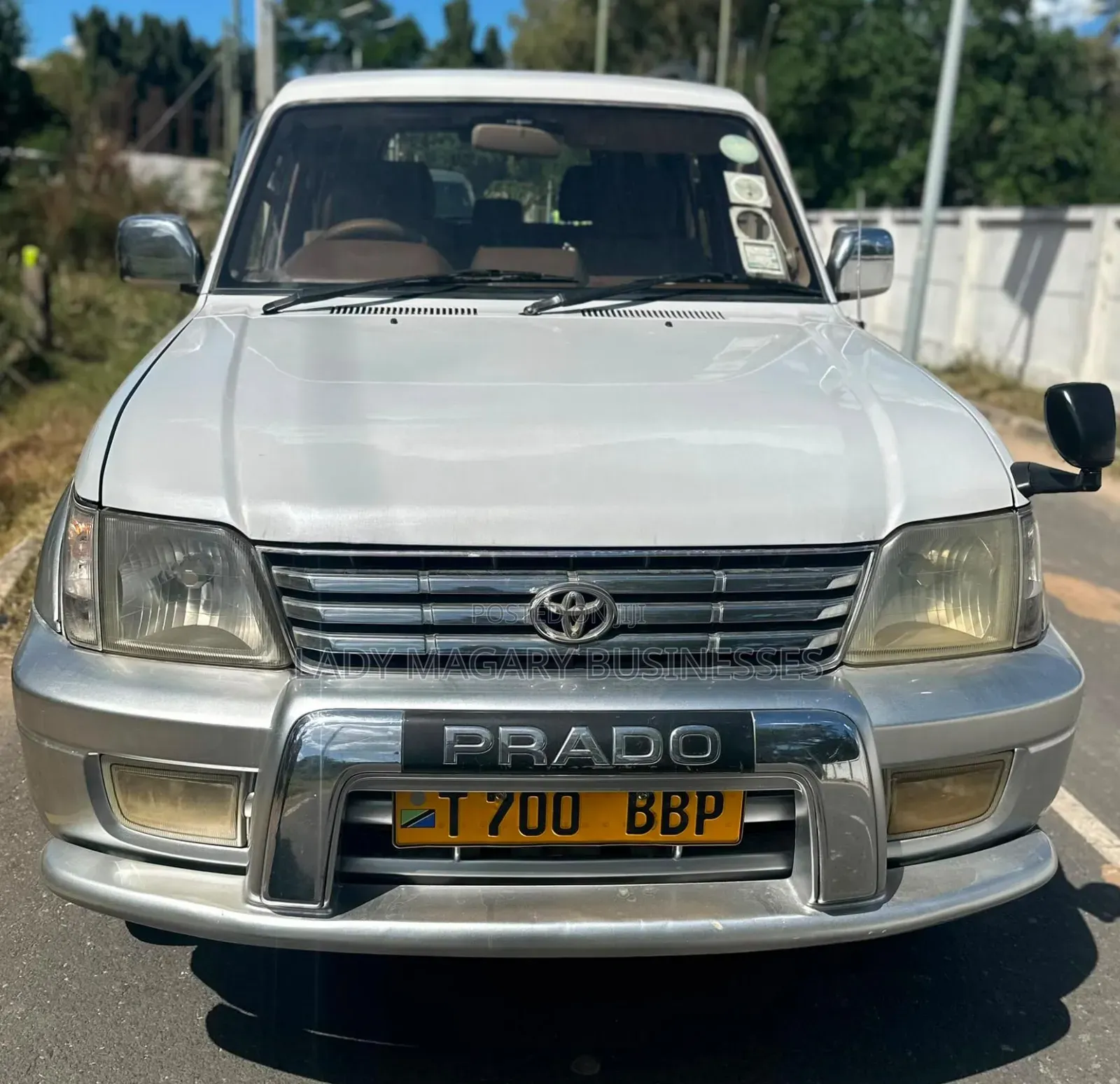 Toyota Land Cruiser Prado 1999 White