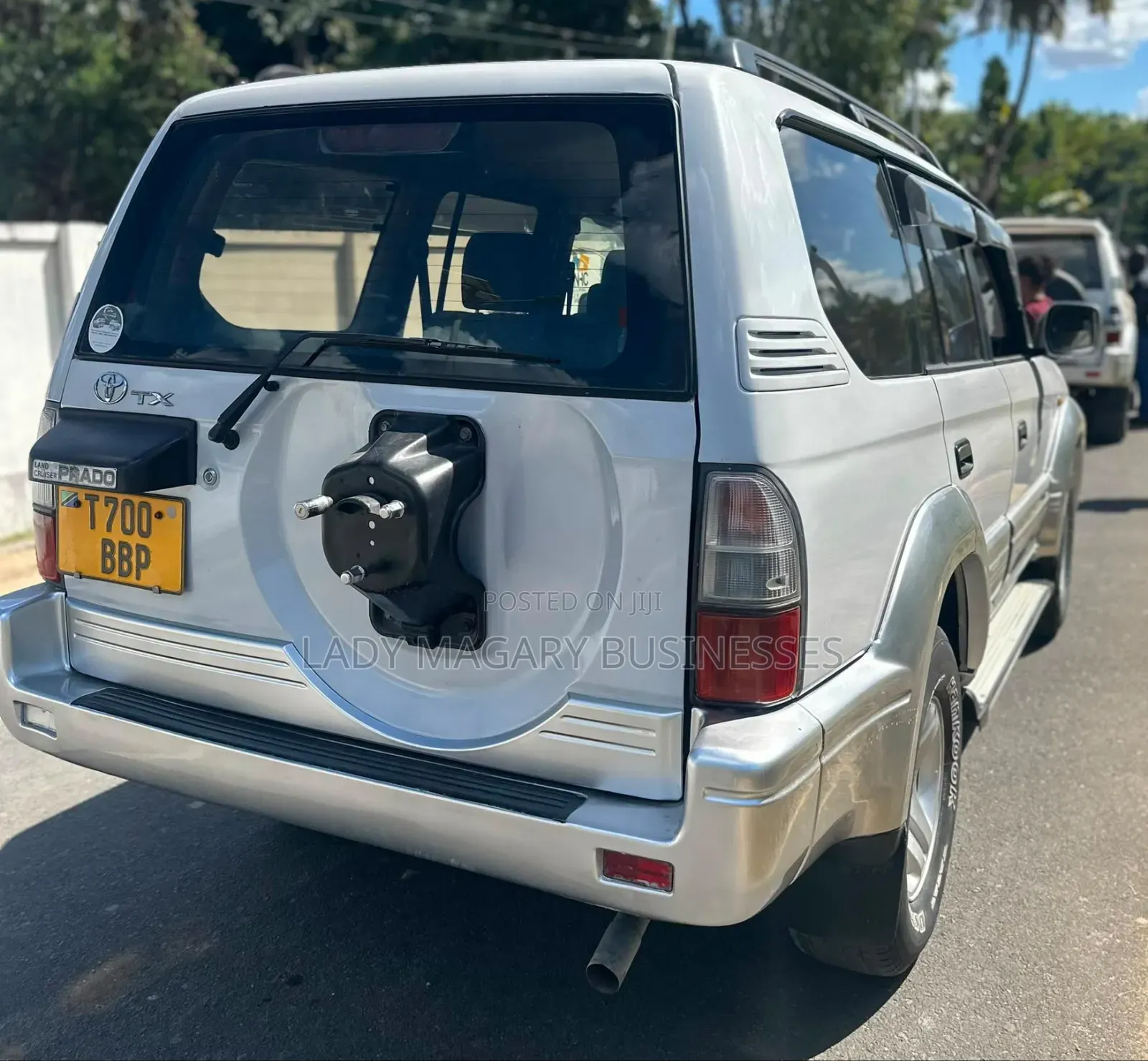 Toyota Land Cruiser Prado 1999 White