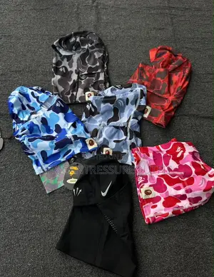 A Bathing Ape Abc Camo Balaclava Signature Ape Head Logo Patch