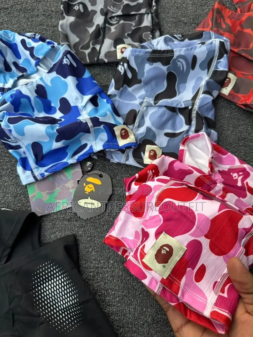 A Bathing Ape Abc Camo Balaclava Signature Ape Head Logo Patch