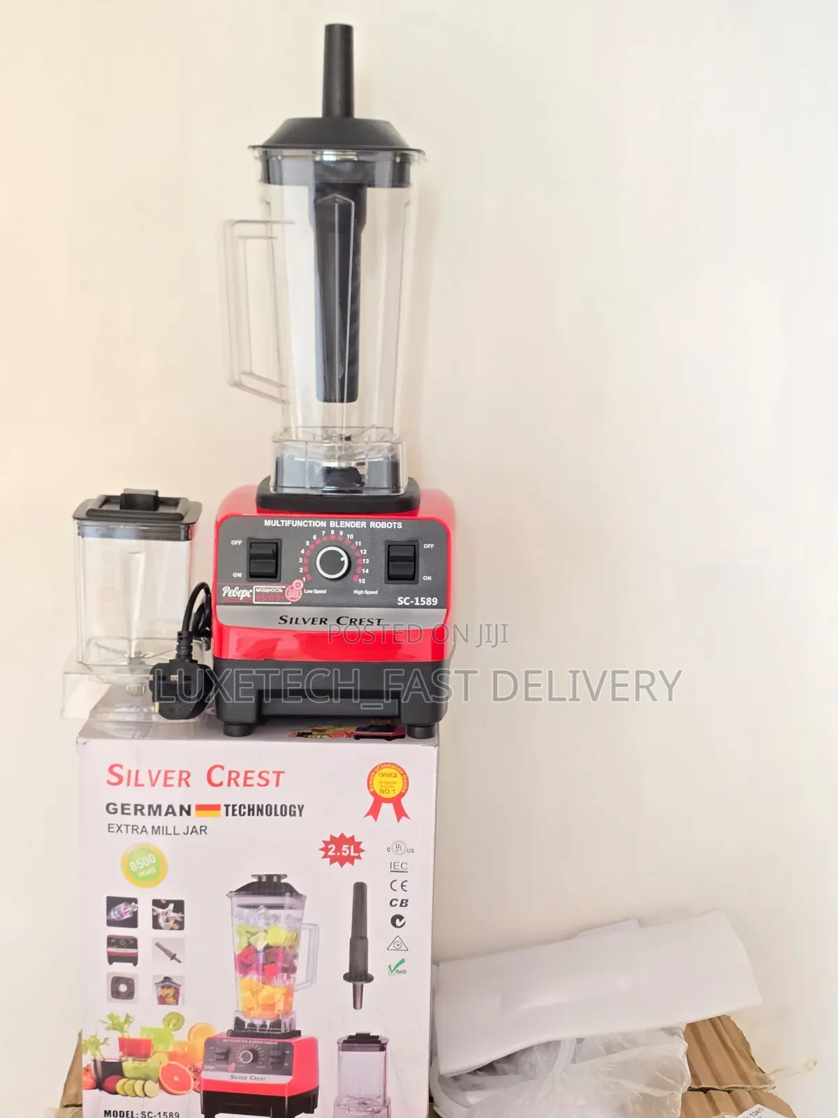 2L Multifunction Silvercrest Blender 2 in 1