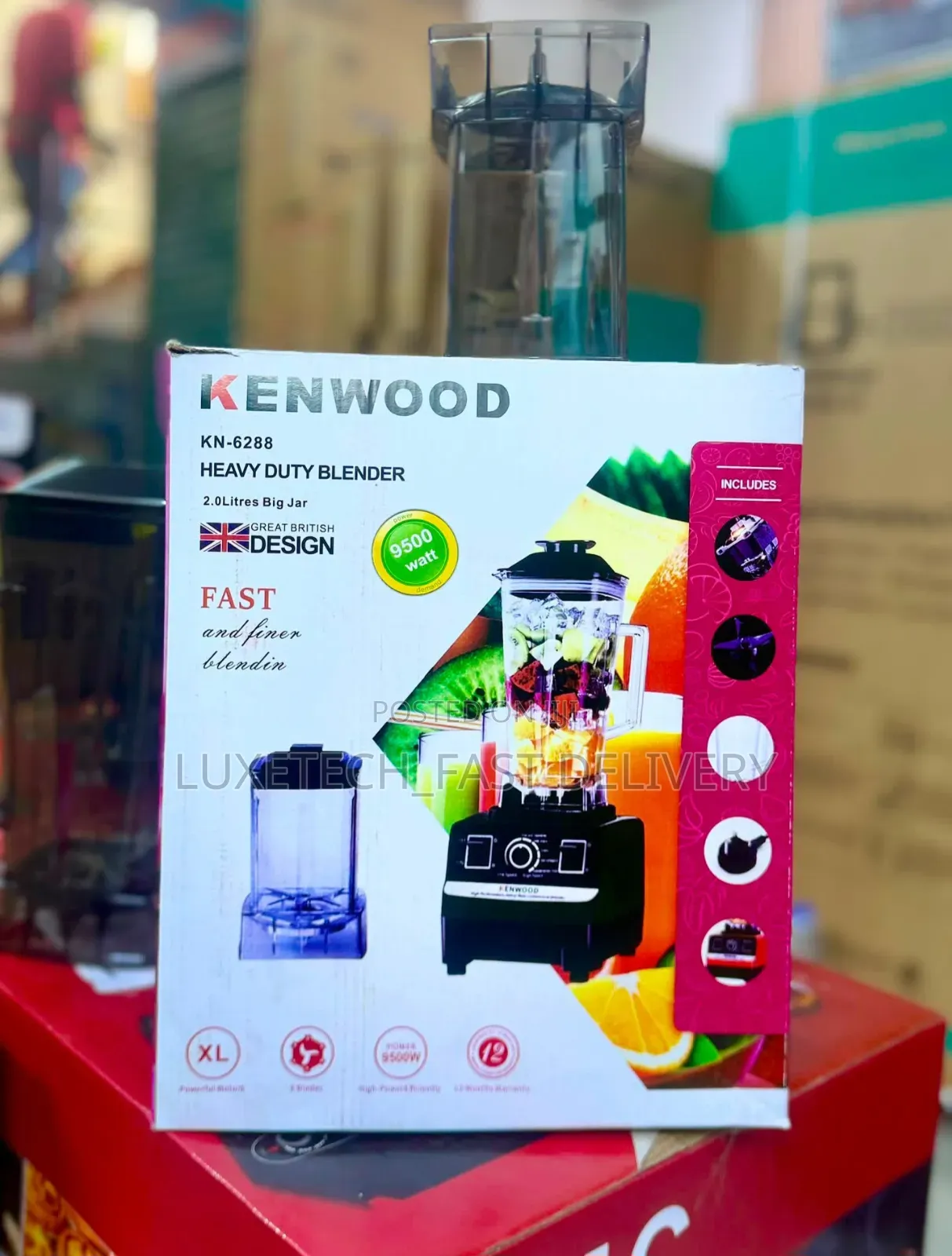 Kenwood Electric Blender 2 Litres (2 in 1)