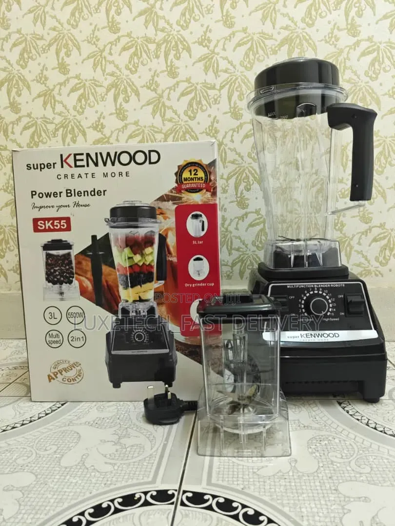 Super Kenwood 3 Liters Blender and Grinder – Heavy Duty