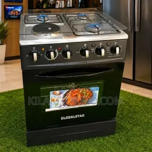 60×60cm Global Oven Cooker Mixer 3gas + 1electric